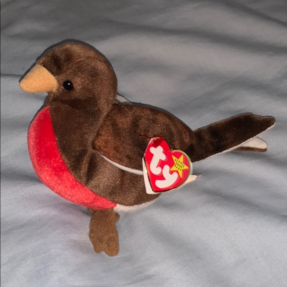 Early bird beanie baby